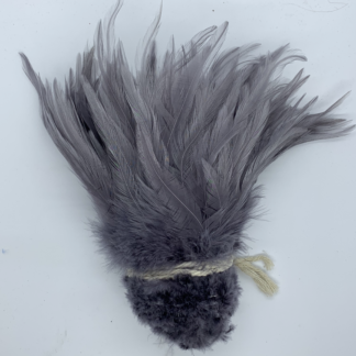 .5 Pound Grey Hackle Feather