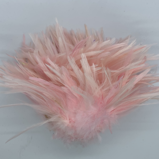 .5 Pound Light Pink Hackle Feather