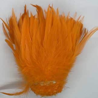 .5 Pound Orange Hackle Feather